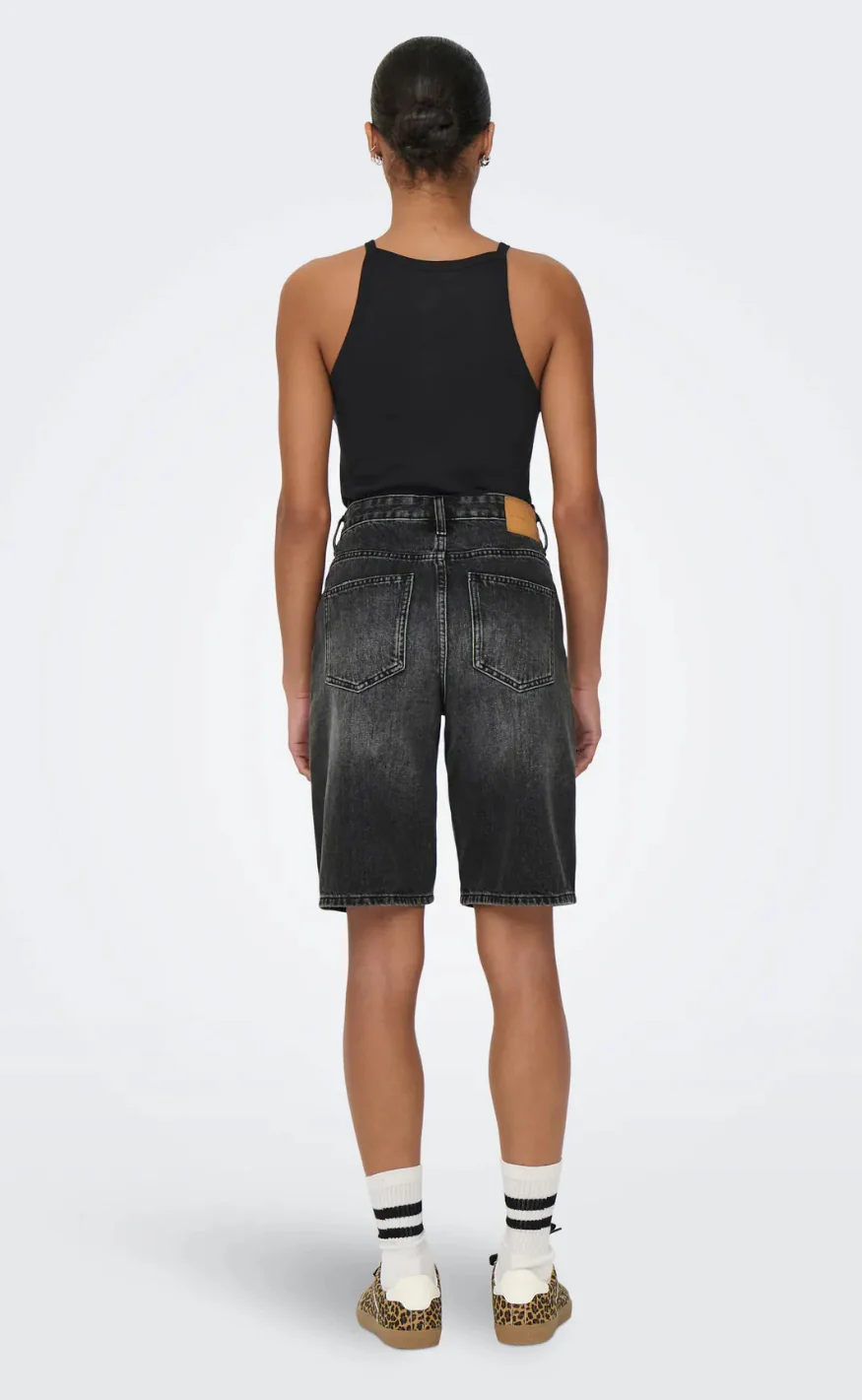 ONLY Shorts - Sonny - Washed Black - Image 5