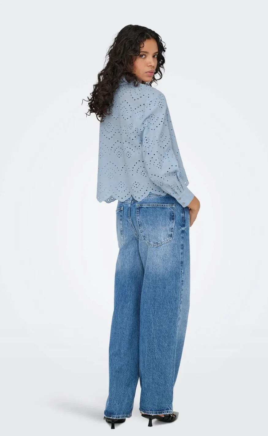 ONLY Skjorte - Alais - Cashmere Blue - Image 3