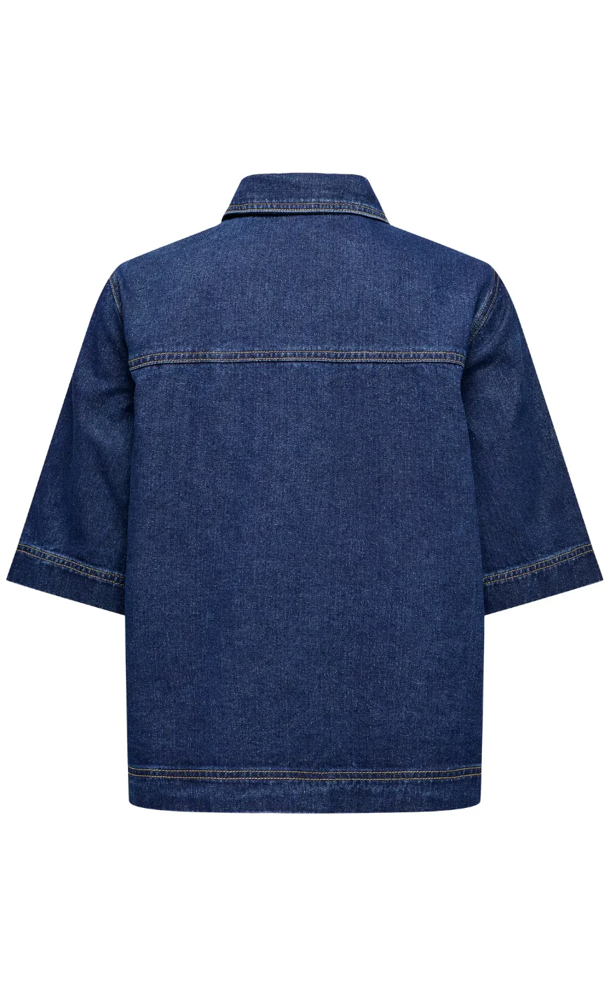 ONLY Skjorte - Belle - Dark Blue Denim - Image 5