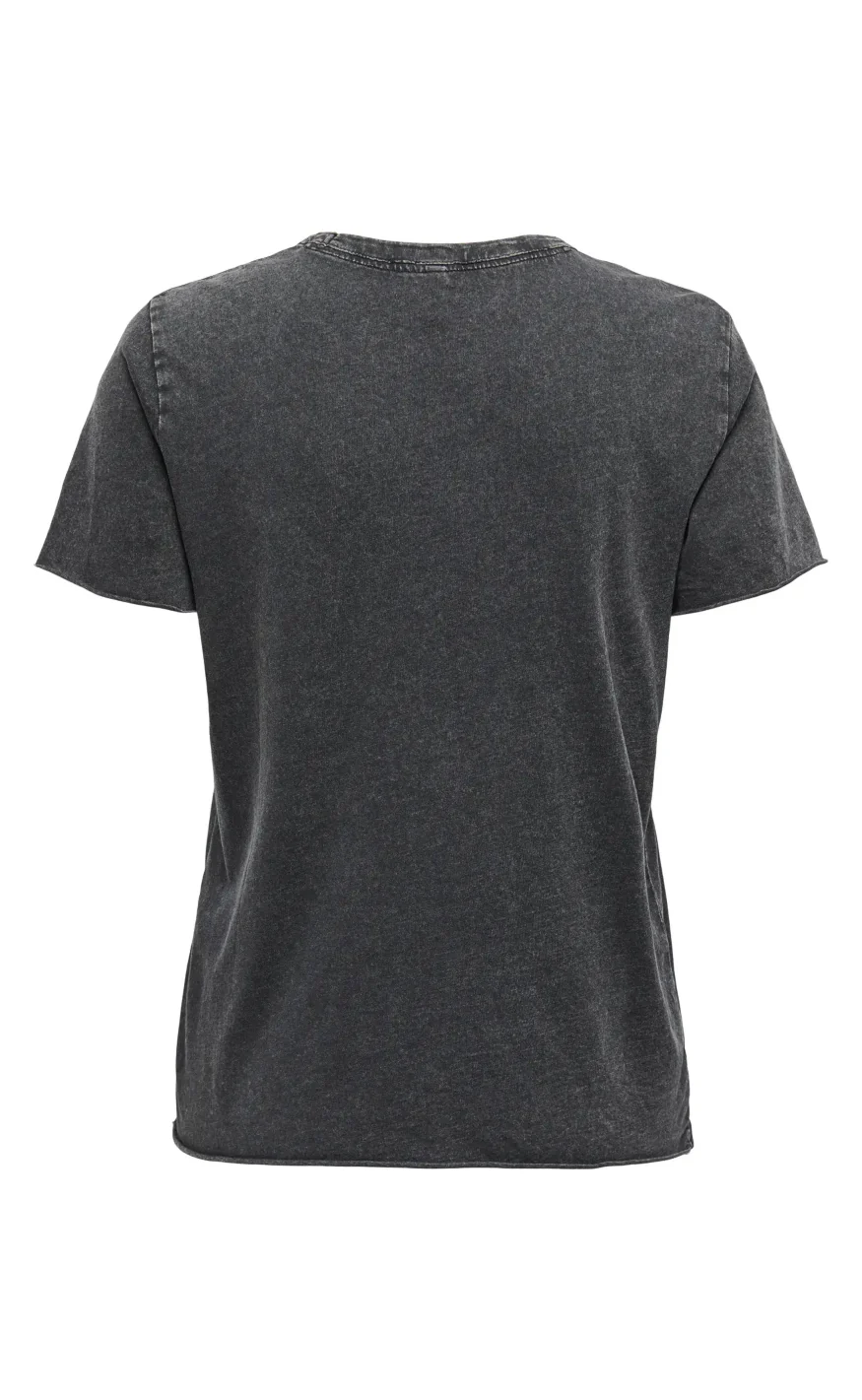 ONLY T-Shirt - Lucy - Black Rose Courage - Image 4