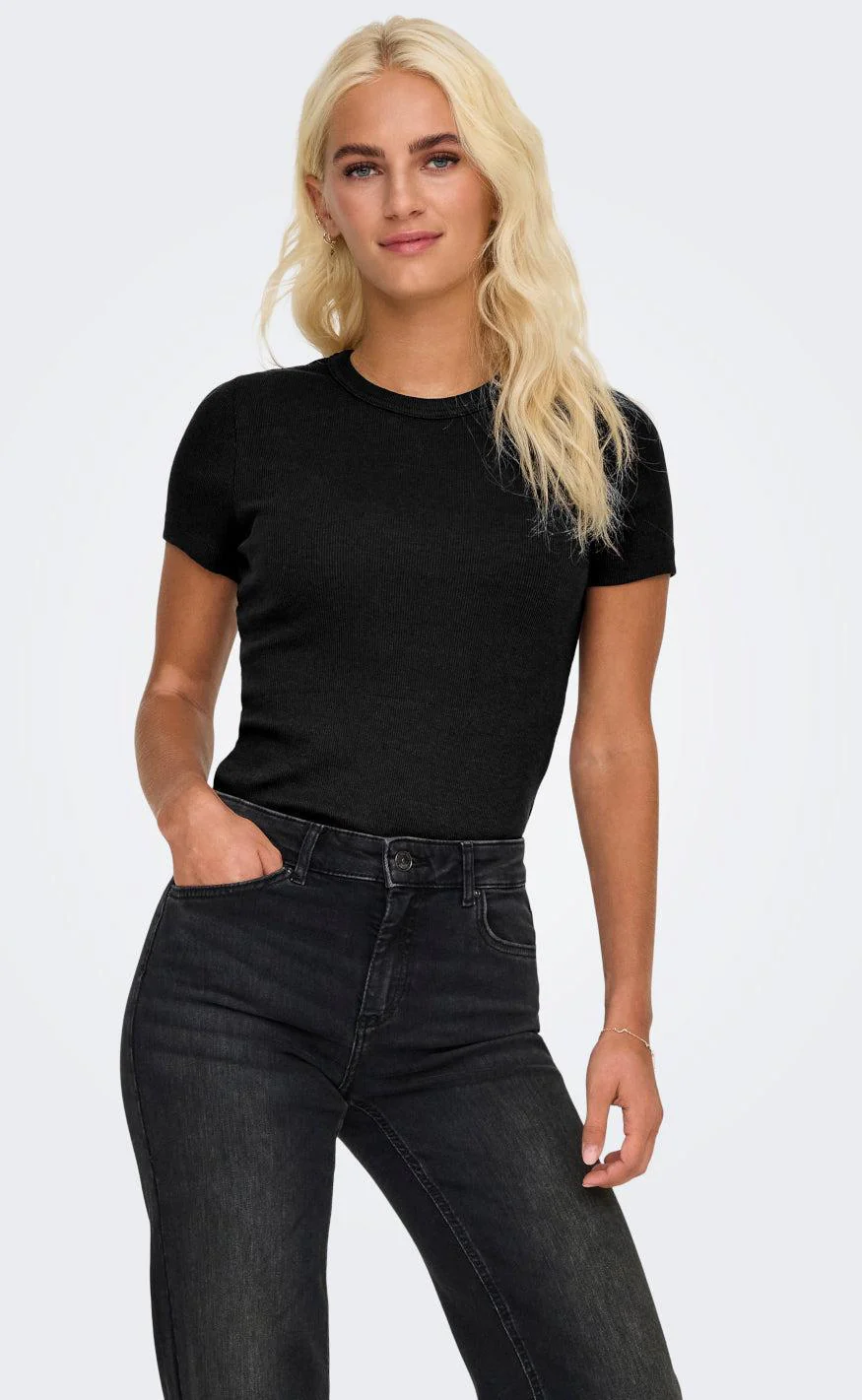 ONLY T-Shirt - Val - Black - Image 2