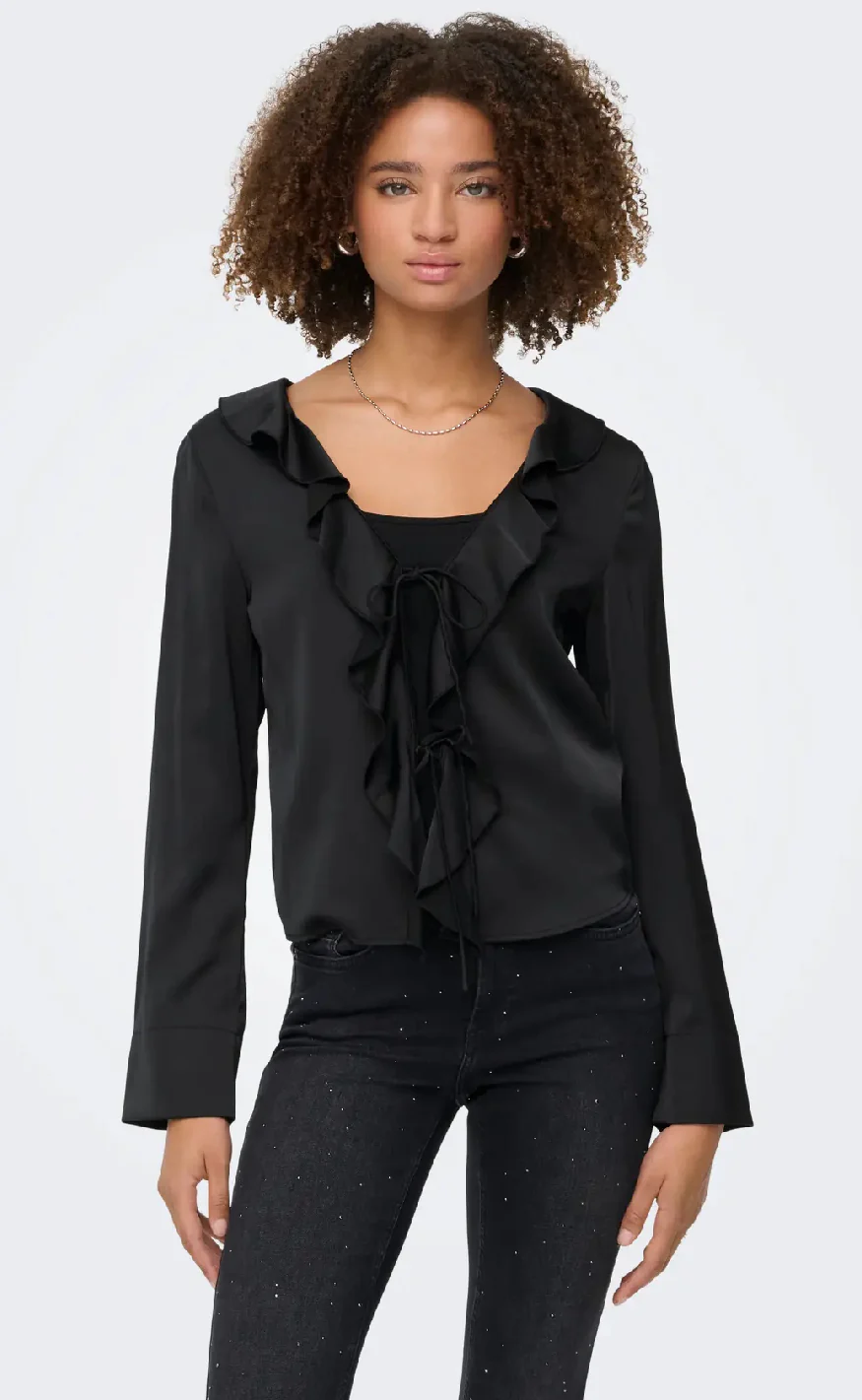 ONLY Top - Mika - Black - Image 4