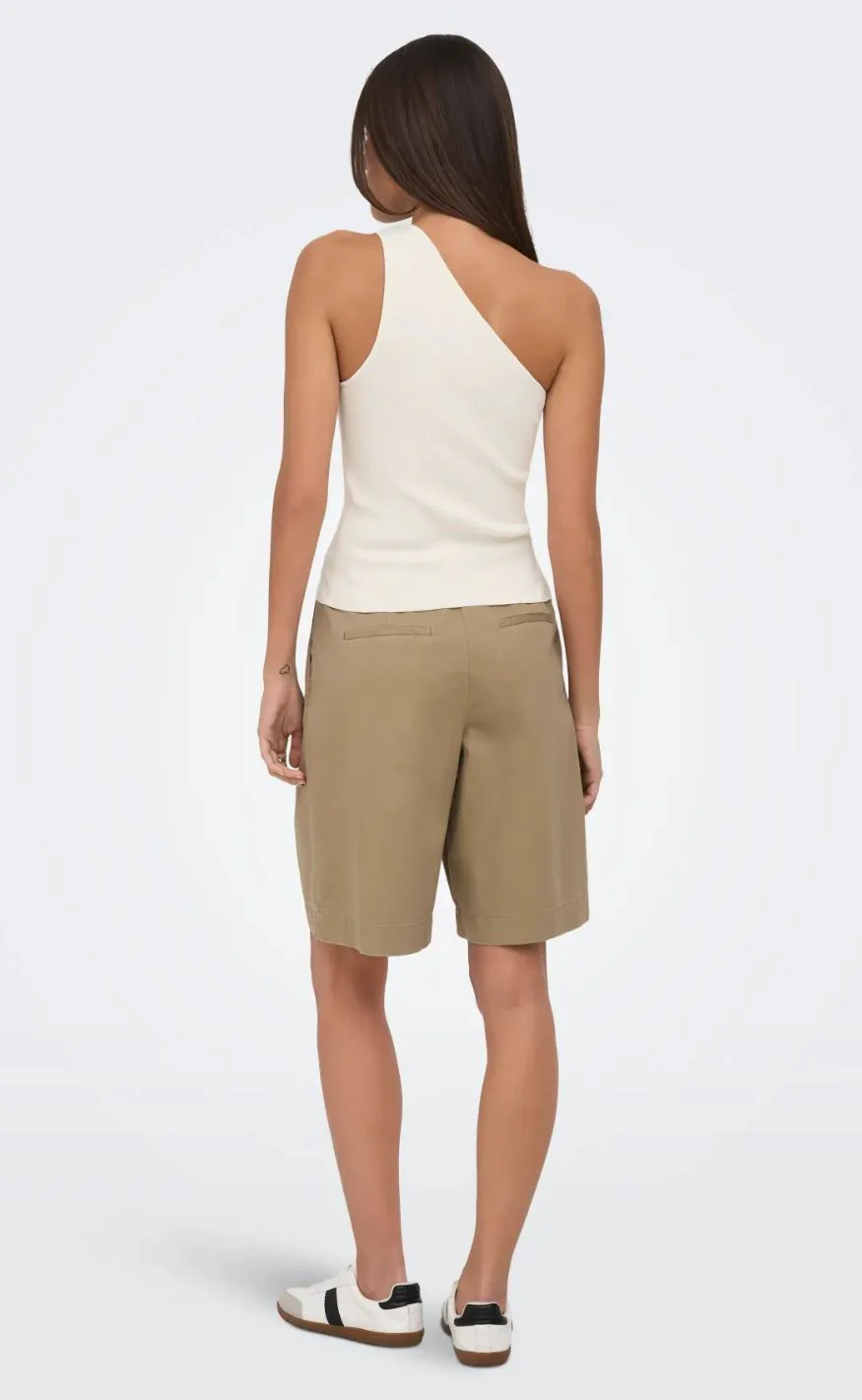 ONLY Top - Milo One Shoulder - Cloud Dancer - Image 3