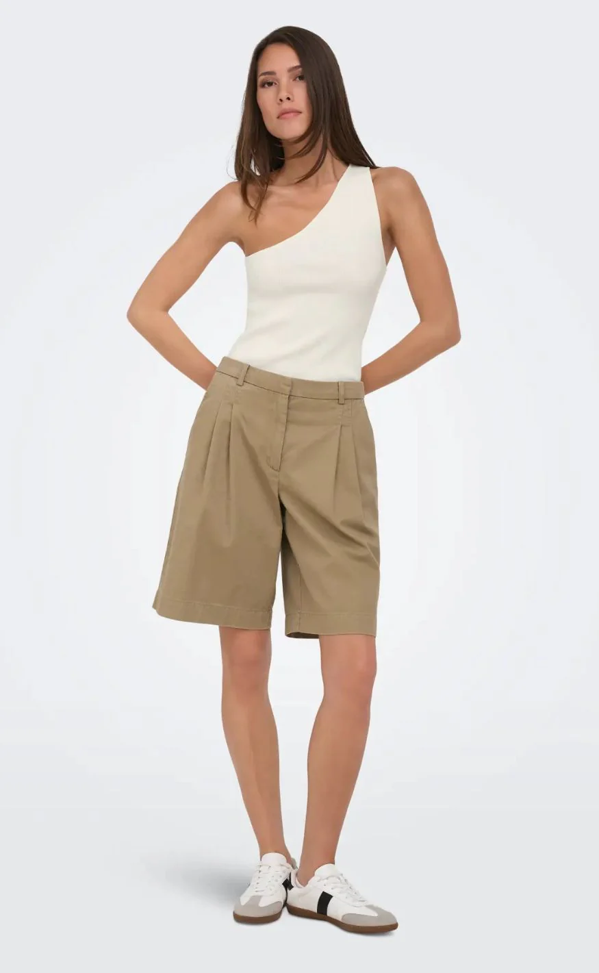 ONLY Top - Milo One Shoulder - Cloud Dancer - Image 5