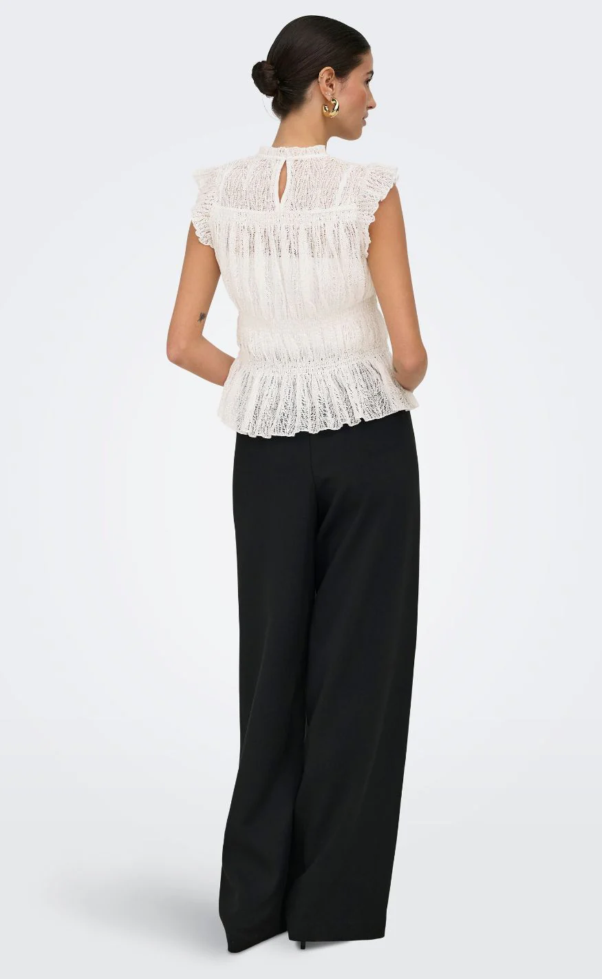 ONLY Top - Shaila - Cloud Dancer - Image 4