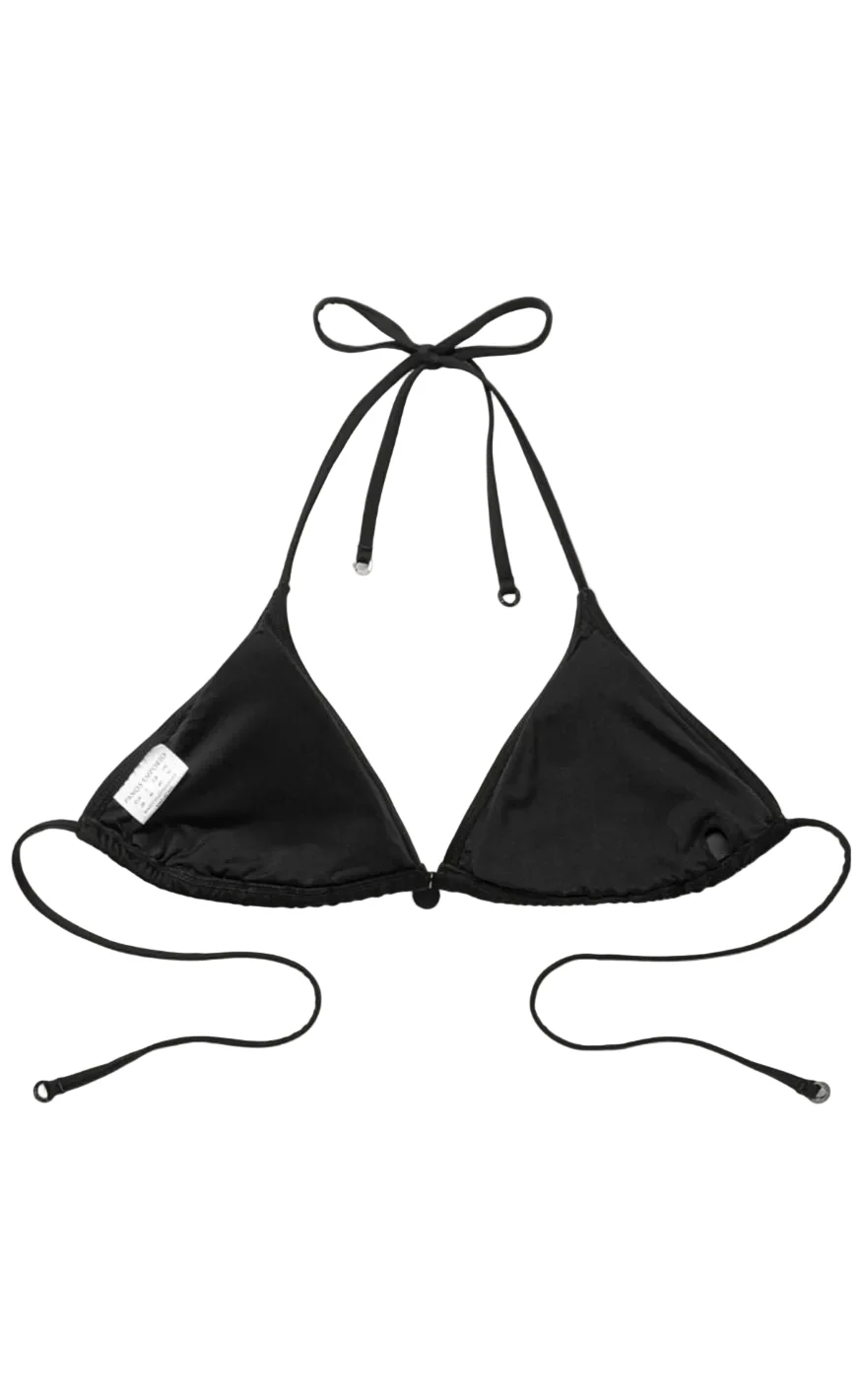 Panos Emporio Bikini Overdel/Top - Galathea - Black - Image 3