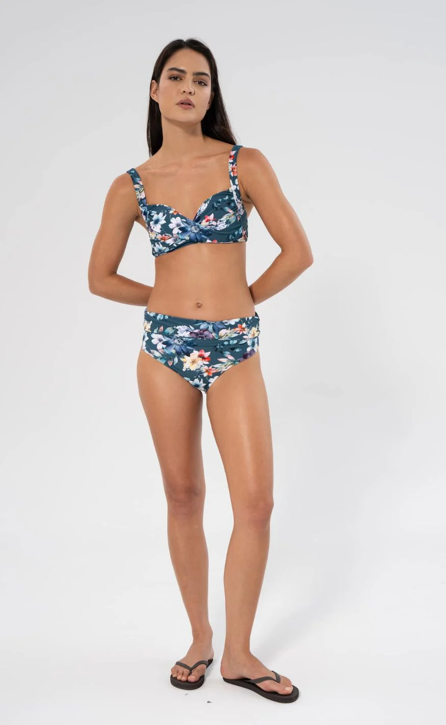 Panos Emporio Bikini Overdel/Top - Lydia - Fleur Lagoon - Image 6