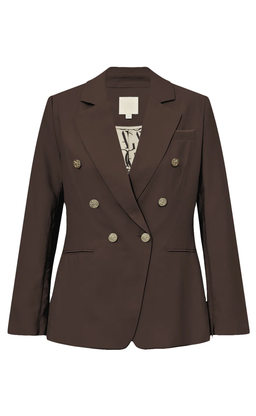 Gossia Blazer - Paula - Coffee - Image 2