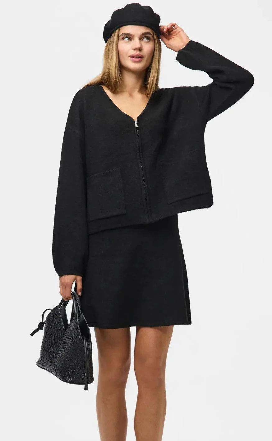 Pieces Cardigan - Junna - Black - Image 2
