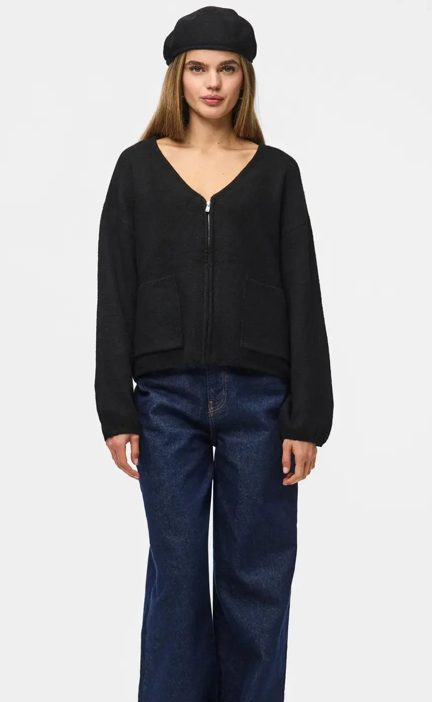Pieces Cardigan - Junna - Black - Image 4