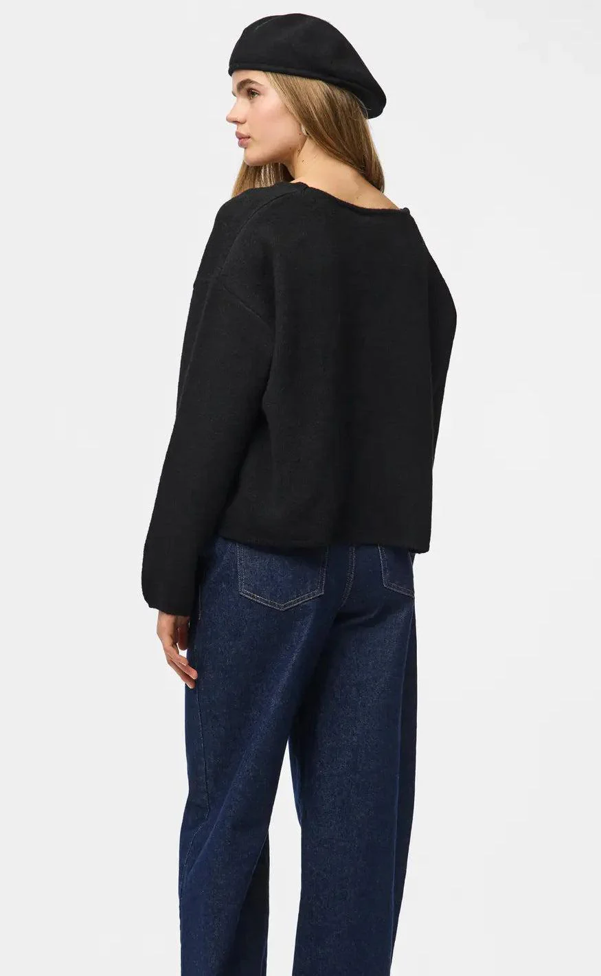 Pieces Cardigan - Junna - Black - Image 5