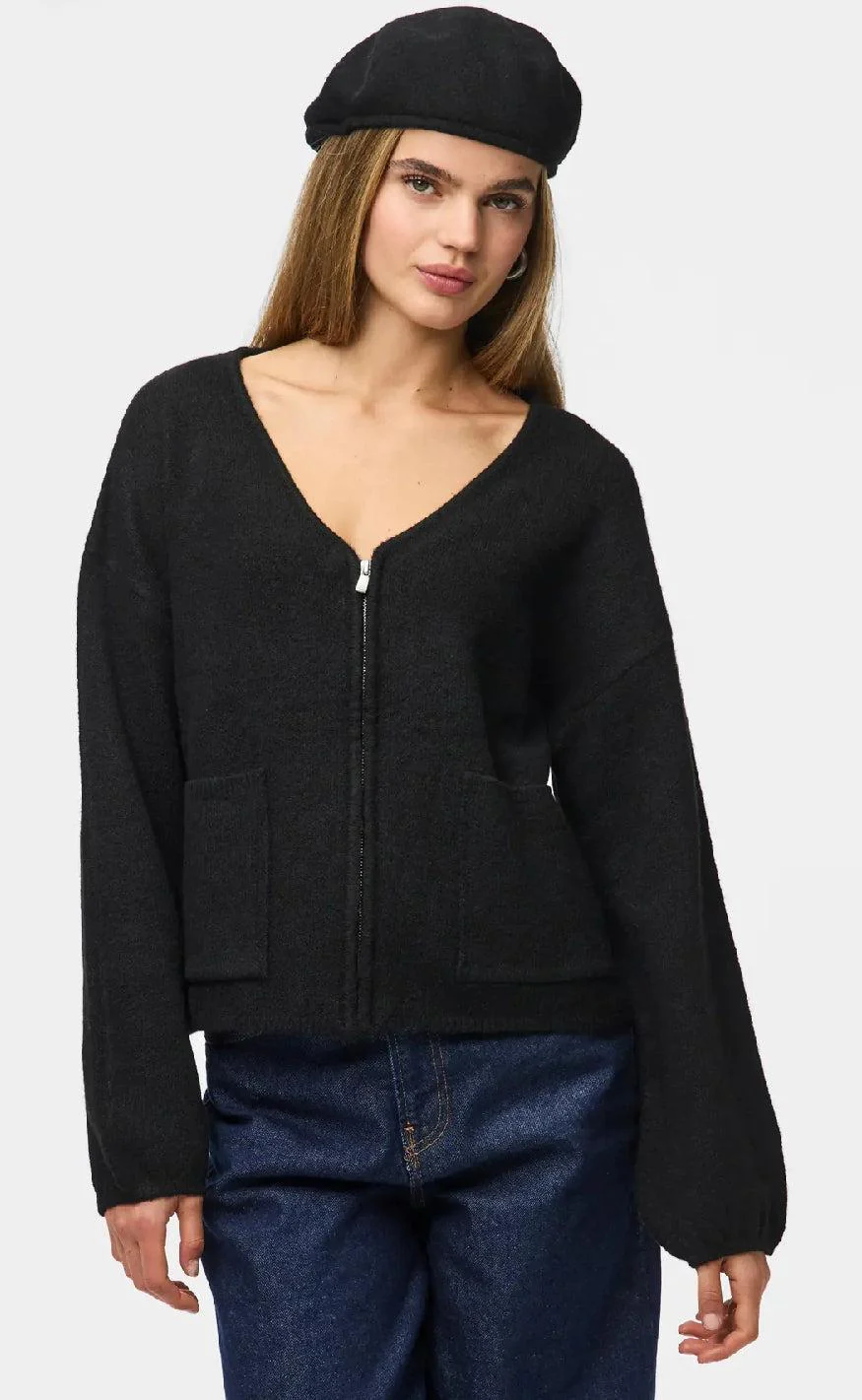 Pieces Cardigan - Junna - Black - Image 6