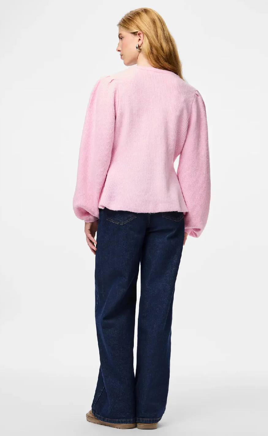 Pieces Cardigan - Silly - Roseate Spoonbill Melange - Image 7