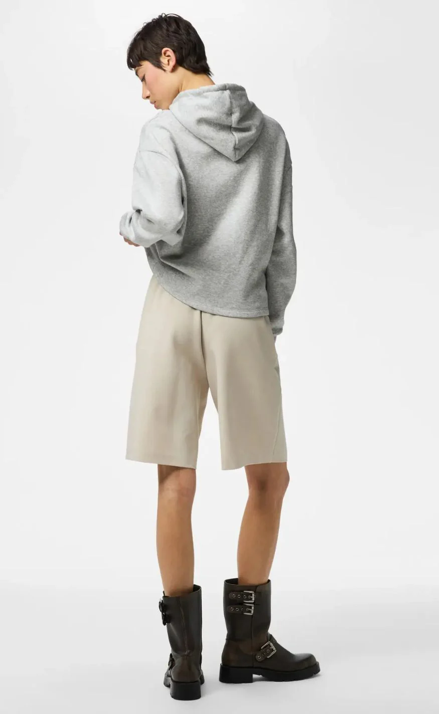 Pieces Shorts - Kamil - Silver Lining - Image 4