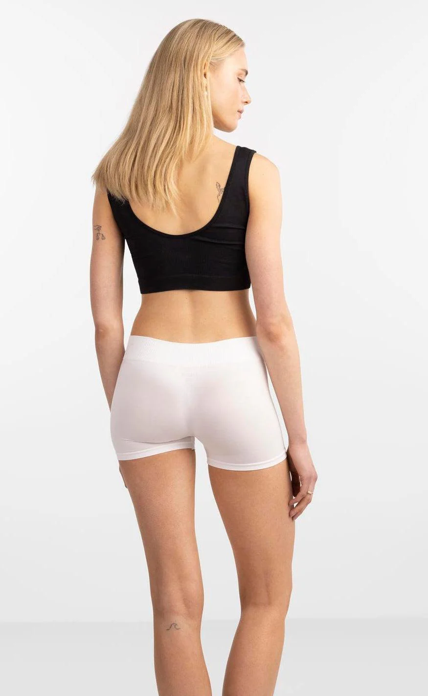 Pieces Shorts - London Mini - Bright White - Image 4