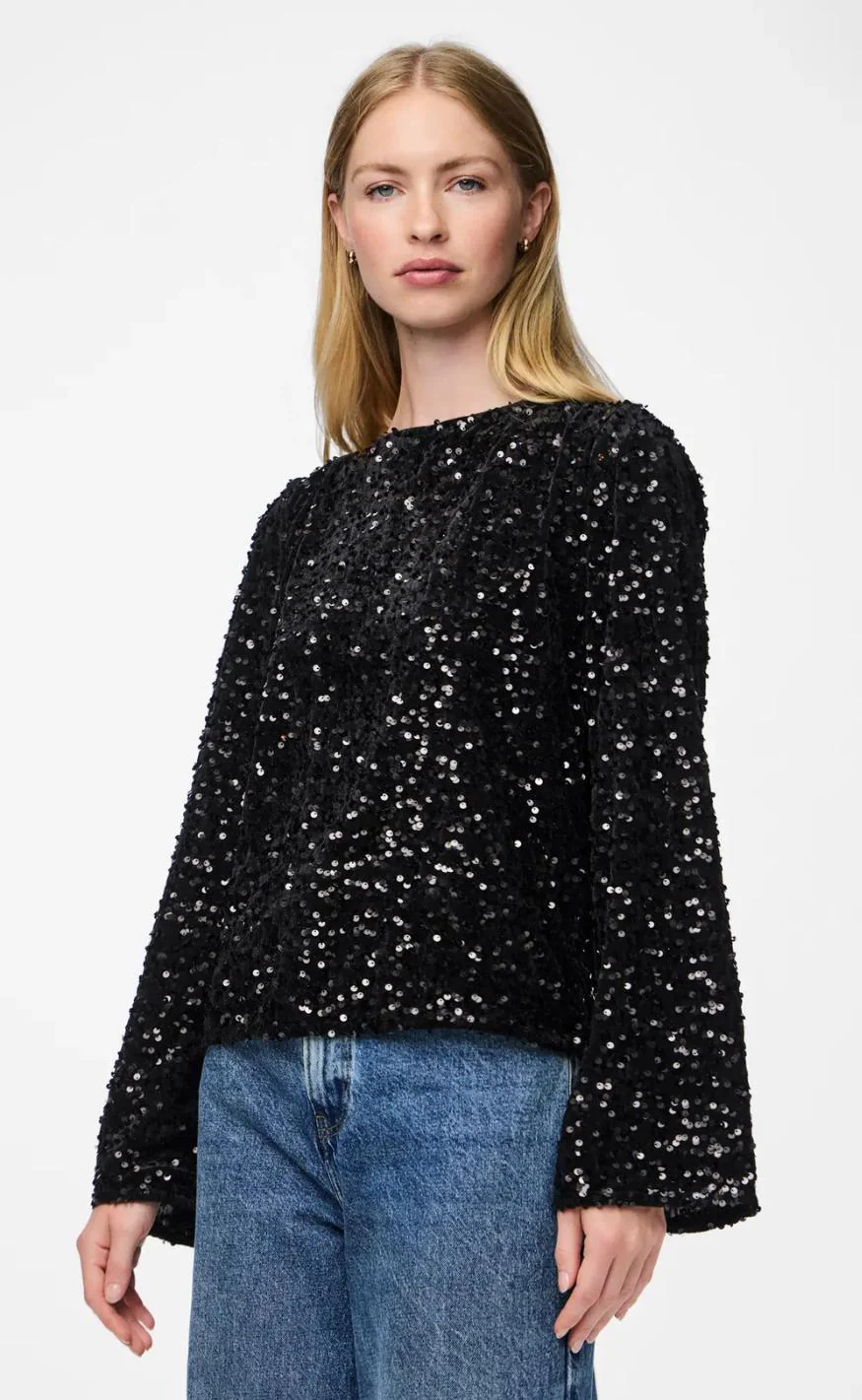 Pieces Top - Kam - Black - Image 2