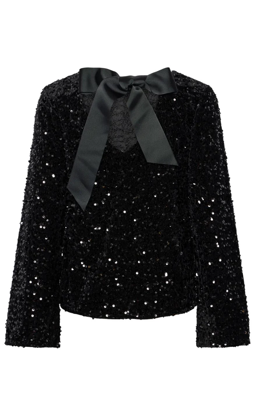 Pieces Top - Kam - Black - Image 3