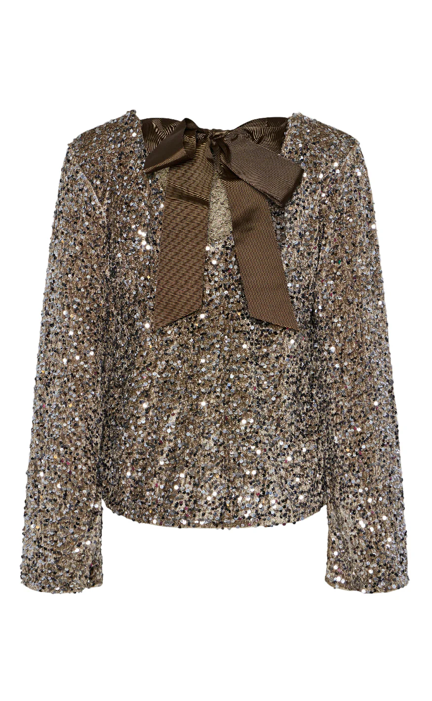 Pieces Top - Kam - Grey - Image 4
