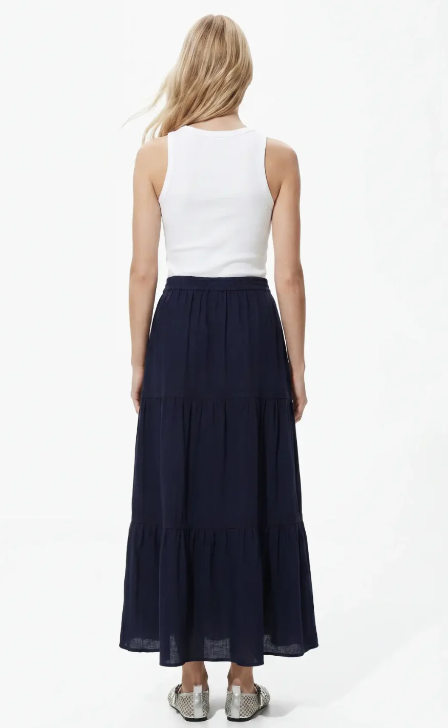 Pieces Top - Mimi - Cloud Dancer/Delicioso - Image 5