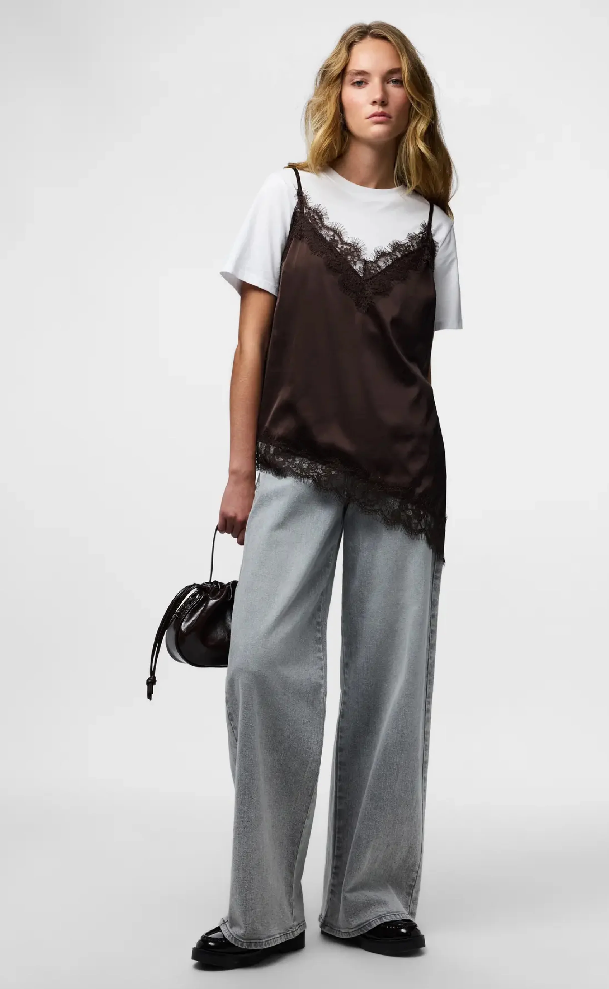 Pieces Top - Nomi Strap - Hot Fudge - Image 4