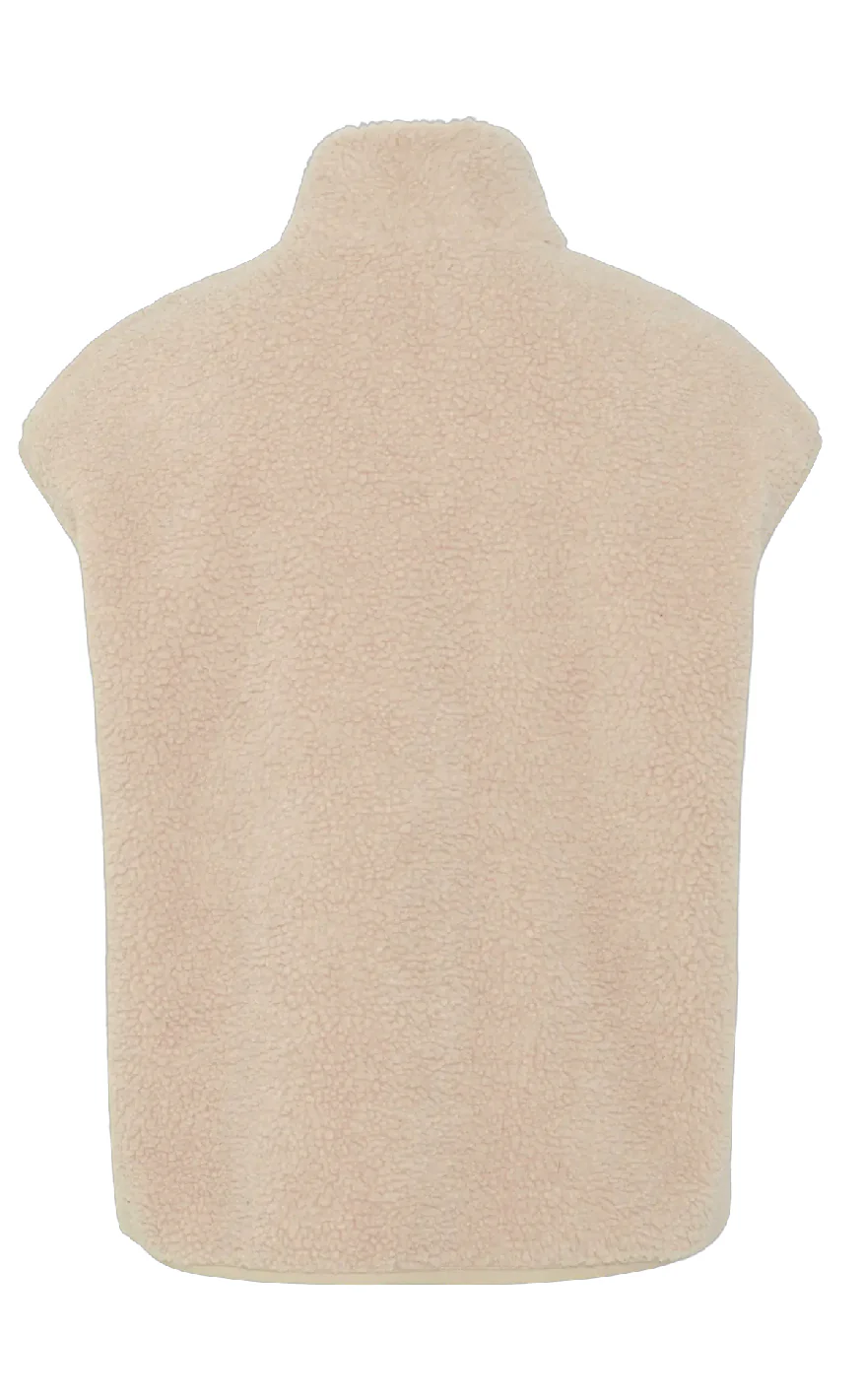 Pieces Vest - Sadia - Silver Gray - Image 3