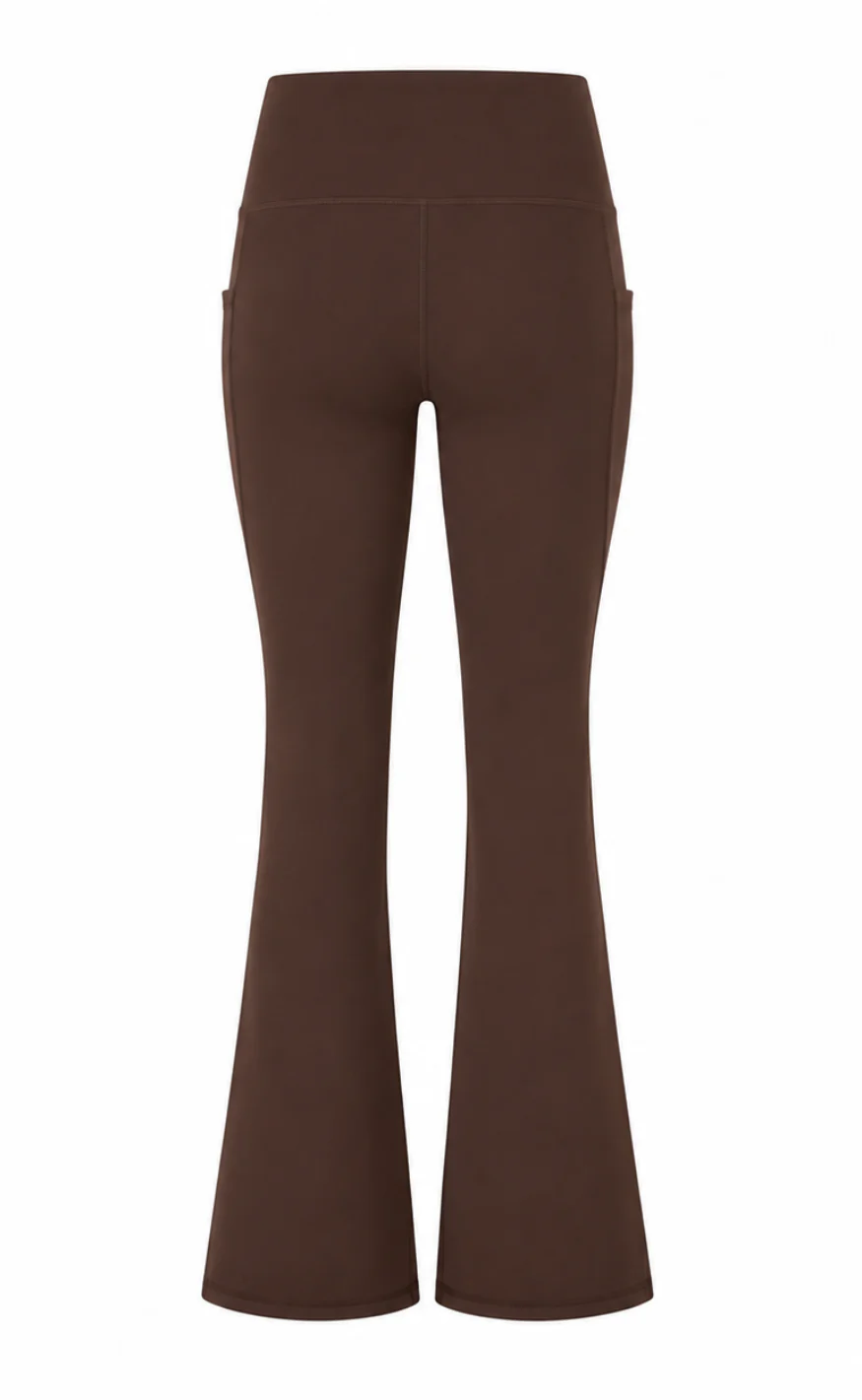 Puma Bukser - W Tad Essenrial Hw Bootcut Pant - Chocolate Brown - Image 2