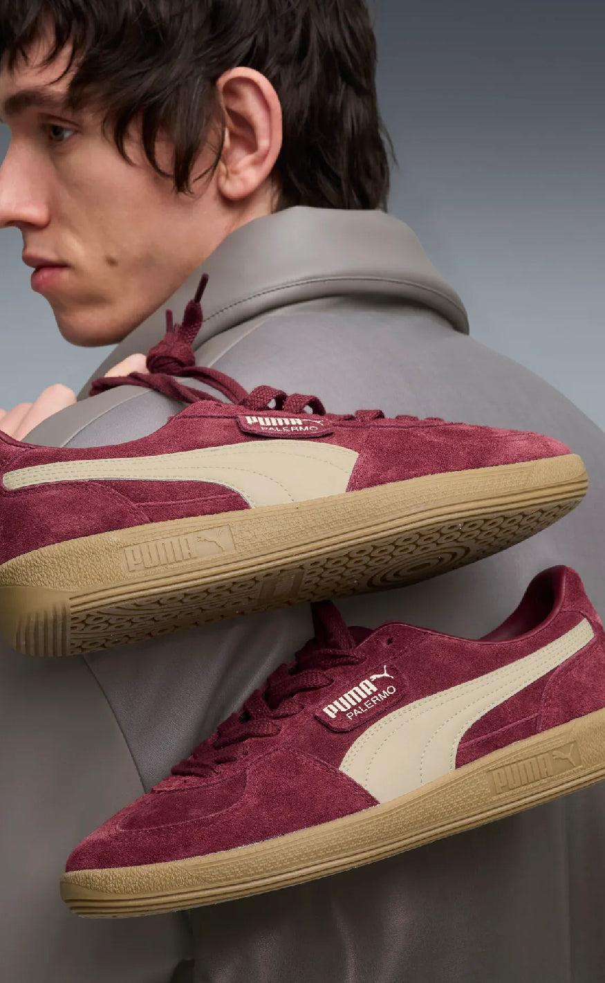 Puma Sneakers - Palermo - Ruby Shimmer Alpine Snow - Image 4