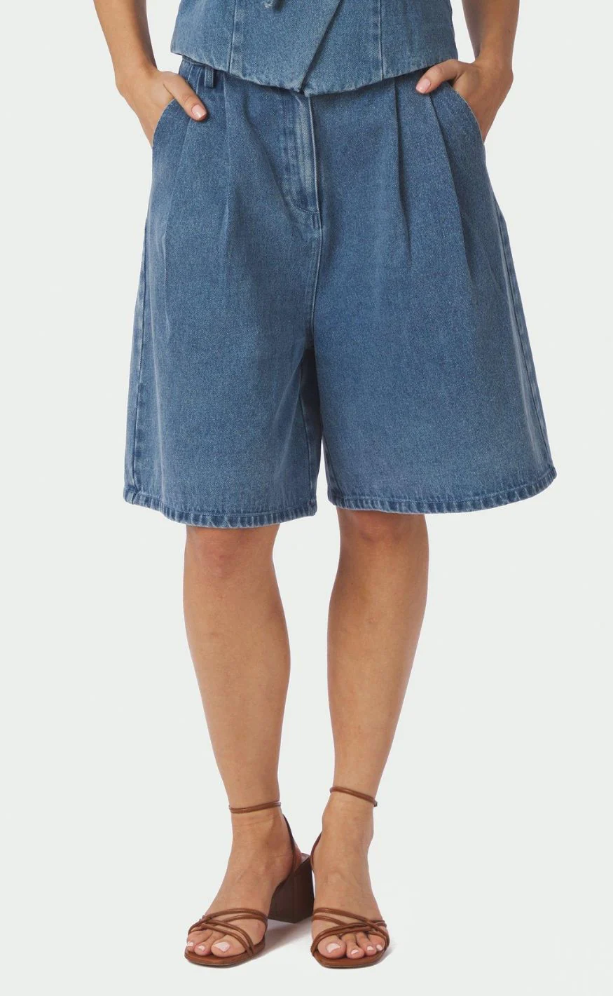 Neo Noir Shorts - Rosel - Blue - Image 6