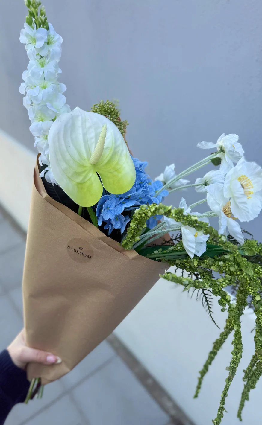 Sabloom Buket - Nordic - Blue/Green - Image 3