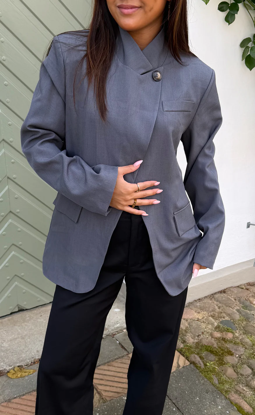 Say INA Copenhagen Blazer - Alma - Grey