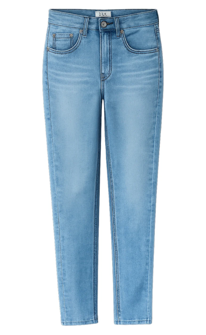 Say INA Copenhagen Bukser - Sara Stretch - Light Denim Blue - Image 3