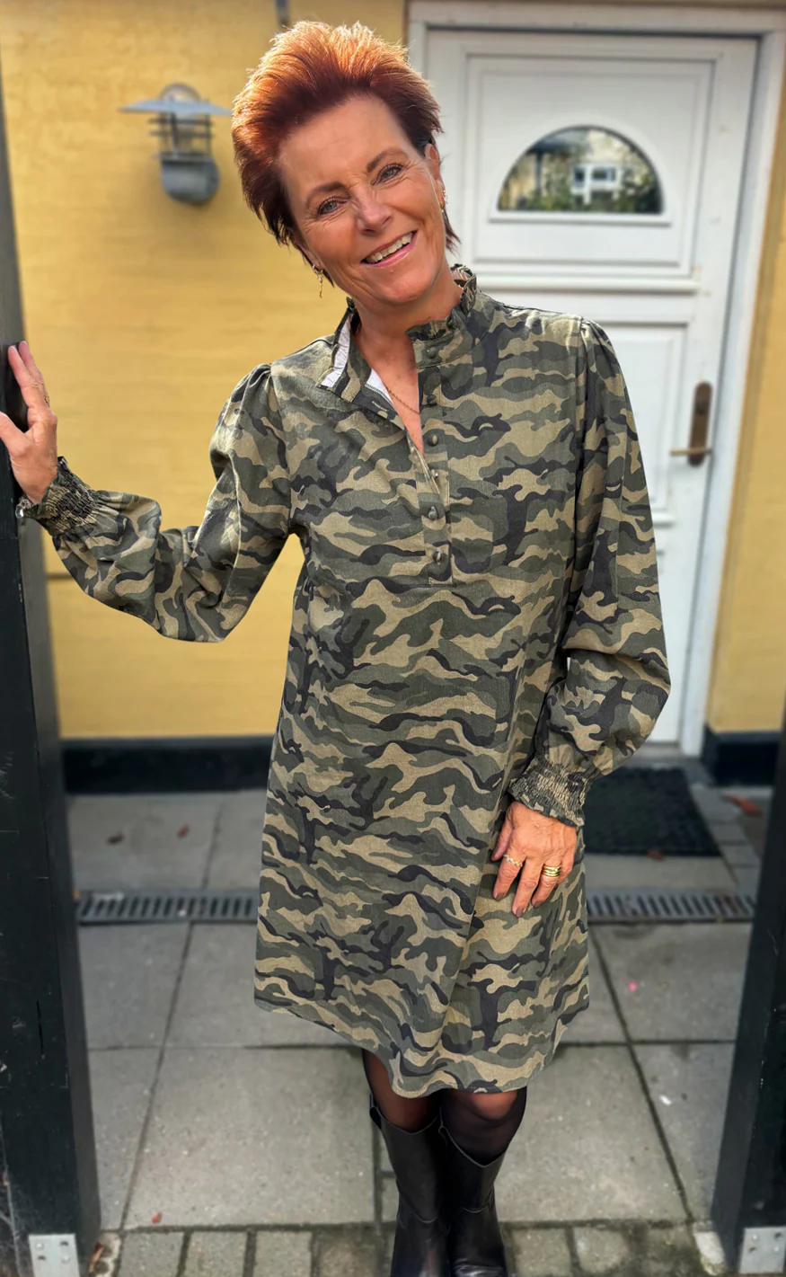 Say INA Copenhagen Kjole - Augusta - Camouflage - Image 2