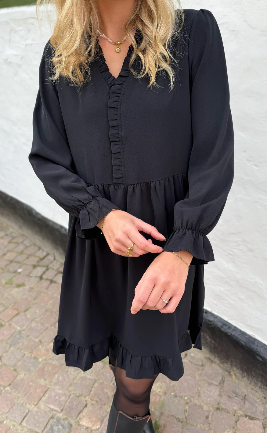 Say INA Copenhagen Kjole - Catja Short - Black - Image 7