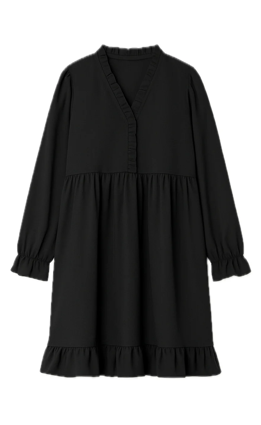 Say INA Copenhagen Kjole - Catja Short - Black - Image 8