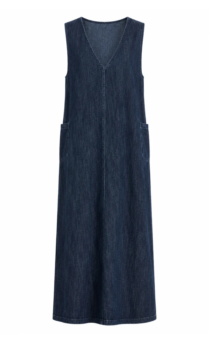 Say INA Copenhagen Kjole - Ella Spencer - Denim Blue - Image 3