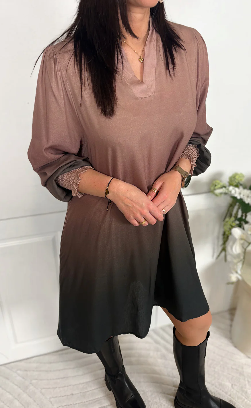 Say INA Copenhagen Kjole - Elva Short - Fading Colours - Image 2