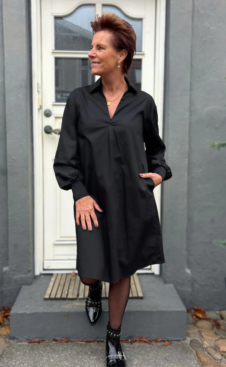 Say INA Copenhagen Kjole - Mari - Black - Image 3