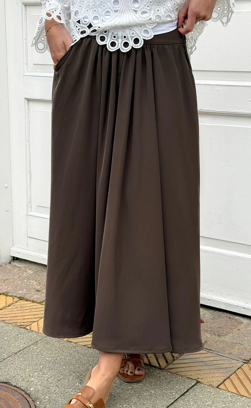 Say INA Copenhagen Nederdel - Lucia - Dark Brown - Image 5