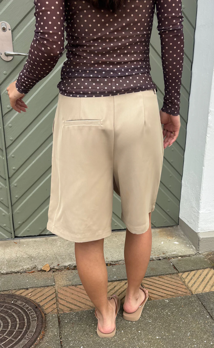 Say INA Copenhagen Shorts - Sanna - Latte - Image 10