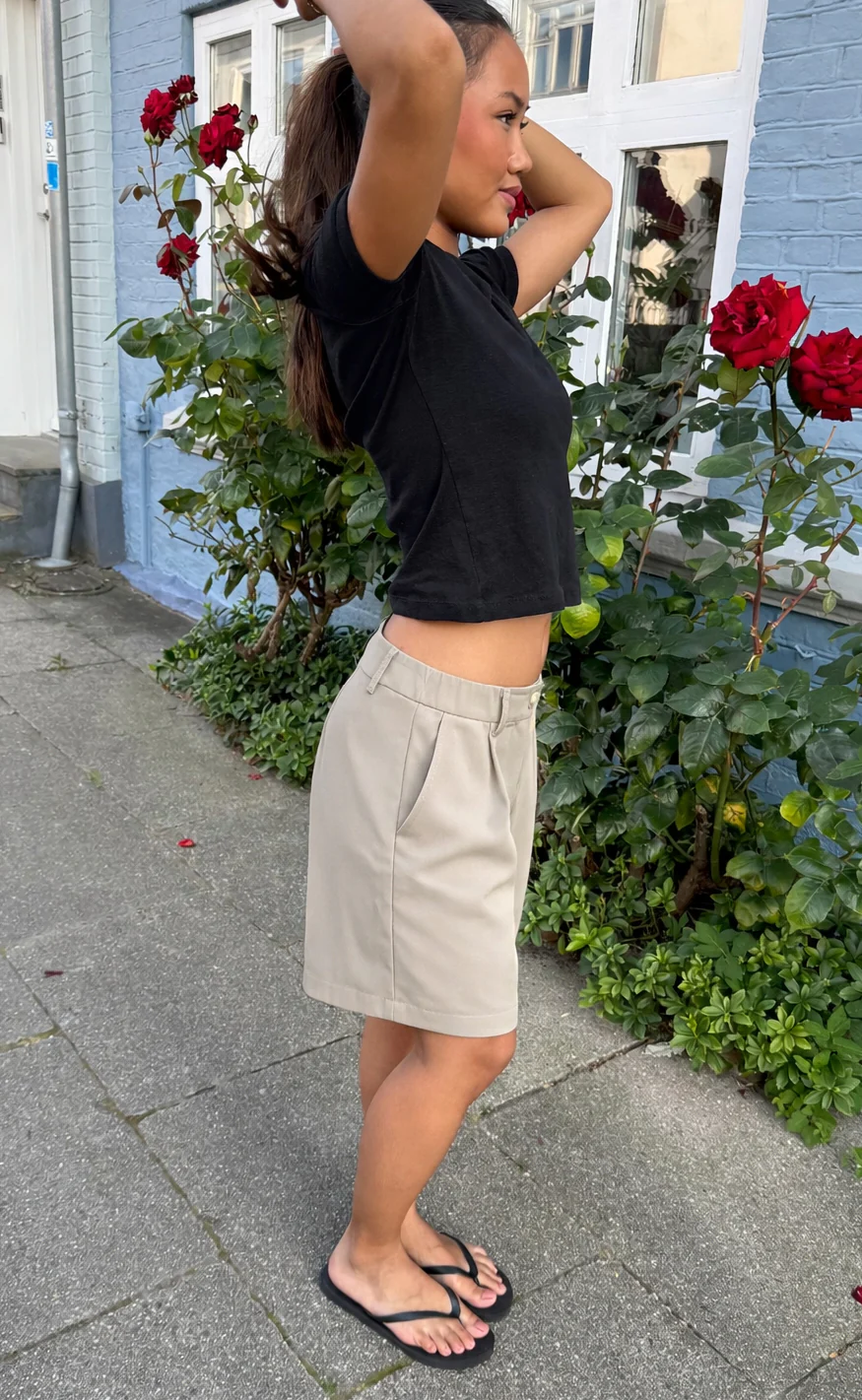 Say INA Copenhagen Shorts - Sanna - Latte - Image 3