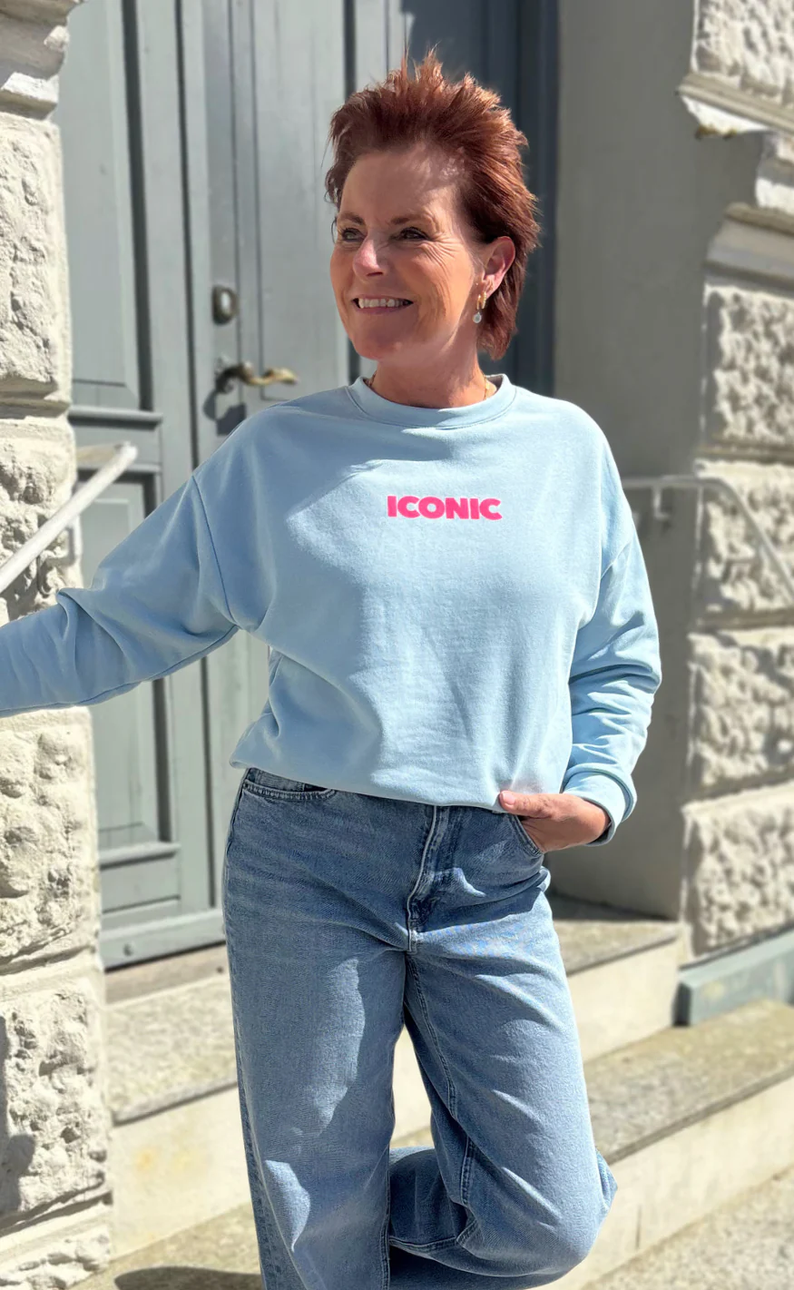Say INA Copenhagen Sweatshirt - Iconic City - Blue - Image 2