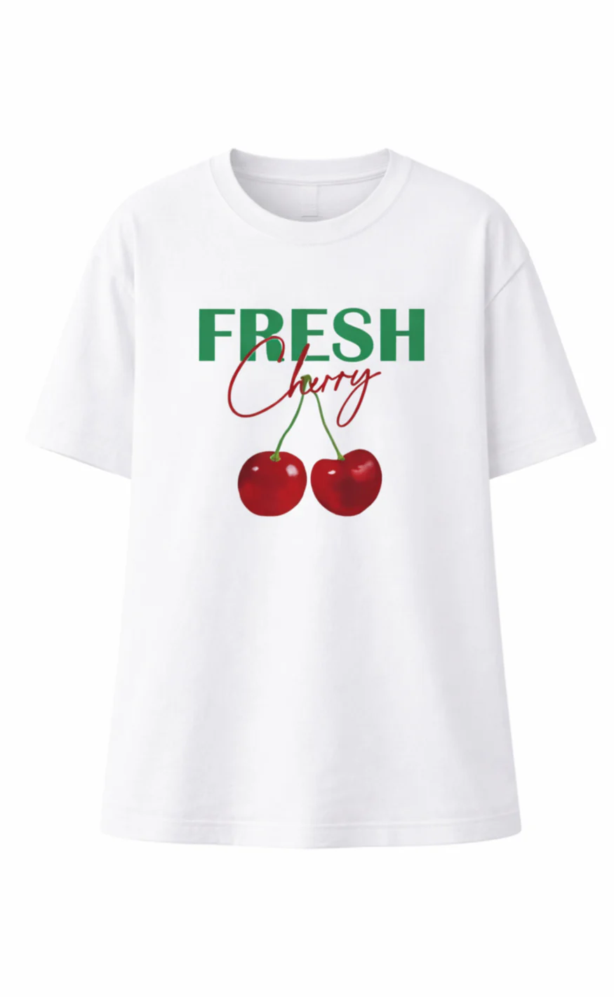 Say INA Copenhagen T-Shirt - Sofia - Fresh Cherry - Image 3