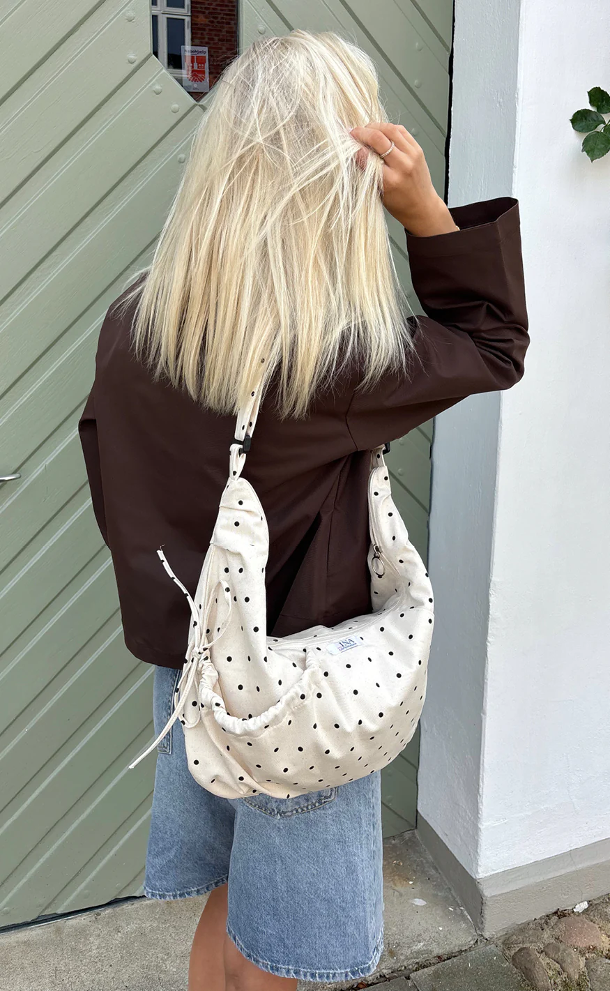 Say INA Copenhagen Taske - Dalia Dotted - Off White W. Dots - Image 3