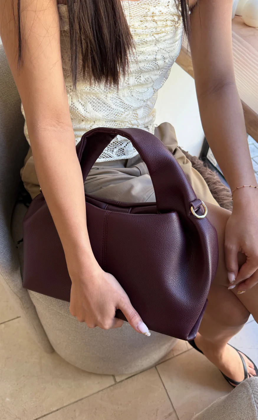 Say INA Copenhagen Taske - Felicia - Burgundy
