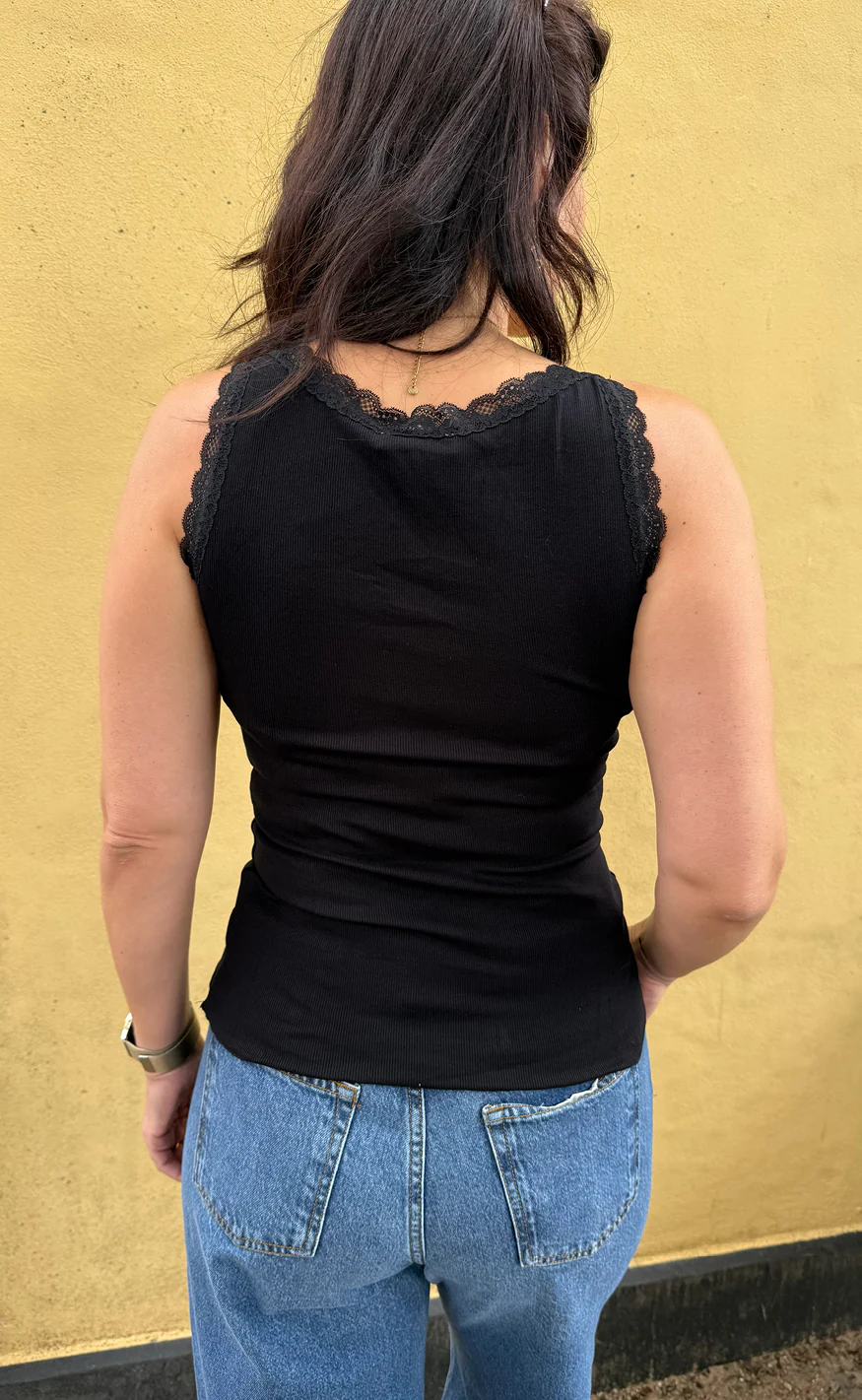 Say INA Copenhagen Top - Benita - Black - Image 4