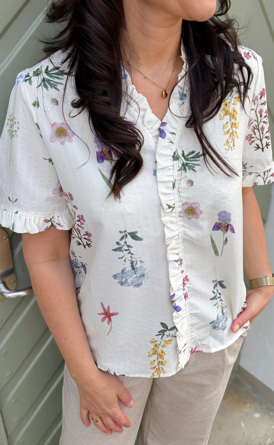 Say INA Copenhagen Top - Catja - Romantic Flowers - Image 3
