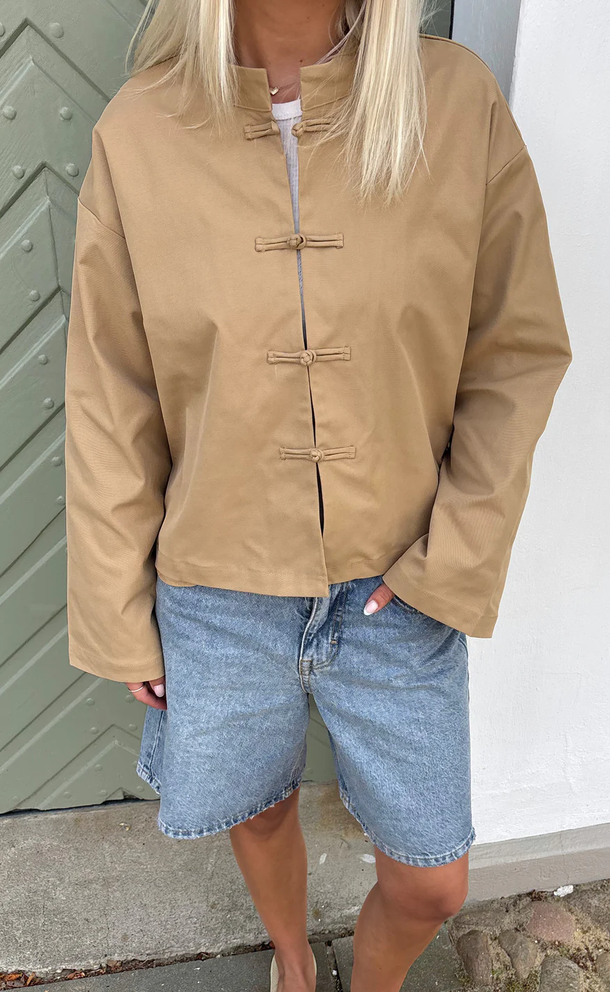 Say INA Copenhagen Trenchcoat - Amie - Camel