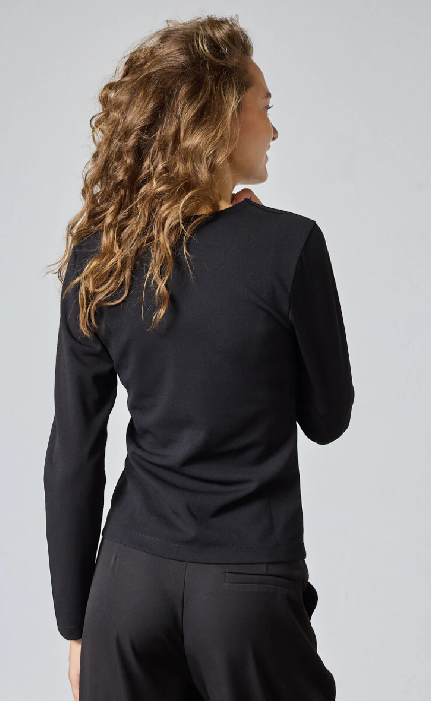 Sisters Point Bluse - Gevela LS - Black - Image 9