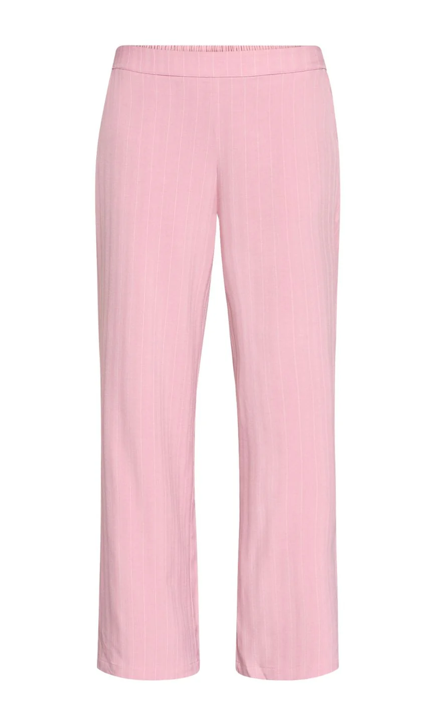 Sisters Point Bukser - VERINA-PA6 - Mauve Pinstripe