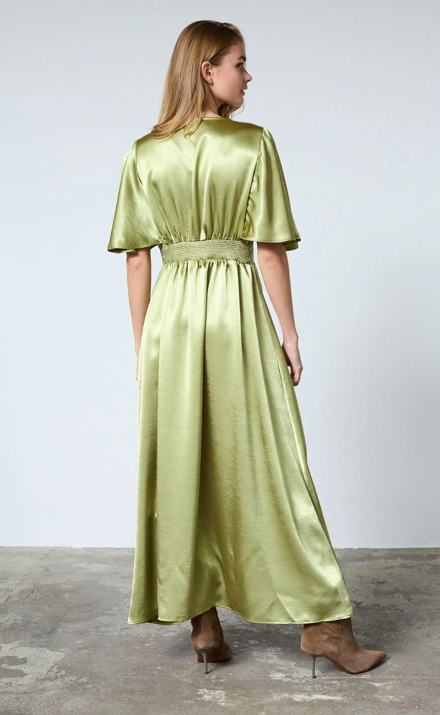 Sisters Point Kjole - GISELA-DR16 - Lime Green - Image 10